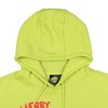 Seven Times Six Dr Seuss Grinch Merry Grinchmas Large Glaring Eyes Men's Graphic Hoodie Green - 4 of 4