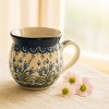 Blue Rose Polish Pottery Ceramika Artystyczna Bubble Mug - 3 of 4