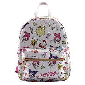 Kids' Hello Kitty & Friends 10.2" Mini Backpack - White - 1 of 4