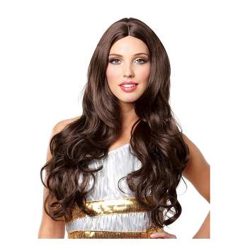 Costume Culture by Franco LLC Goddess Adult Brown Costume Wig