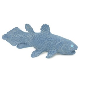 Collectible Wildlife Gifts | Coelacanth, Fish, Saltwater Fish, Rubber Fish, Hand Painted, Realistic, Model,  Toy, Gift,     3"    F4233 B376 - 1 of 4