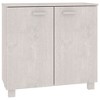 vidaXL Sideboard HAMAR White 33.5 in.x13.8 in.x31.5 in. Solid Wood Pine - 2 of 4