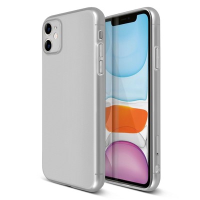 Insten Translucent Matte Case For iPhone, Semi-Transparent Smooth Touch Soft TPU Thin Cover