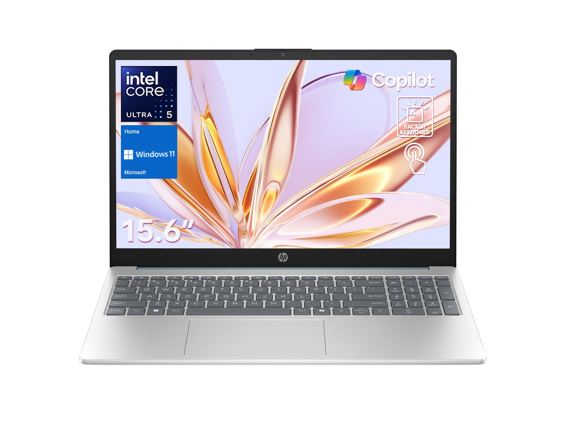 HP Essential 15-fd1095cl 15.6" FHD Touch, Core Ultra 5 125H, 16GB RAM, 1TB SSD