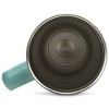 100 North 40 Ounce Stainless Steel Double Wall Insulated Glitter Travel Tumbler With Handle, Straw, and Lid, Schnauzer Dog Teal - 3 of 4