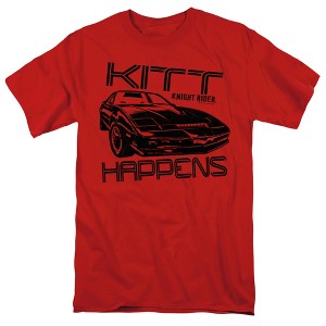 Knight Rider Kitt Happens Adult T-Shirt - 1 of 4