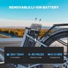26" 350W Woman Mountain Electric Bike with 36V/13Ah Removable Battery - 4 of 4