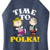 Women's - Peanuts - Time To Polka Graphic High Neck Tank - 2 of 4
