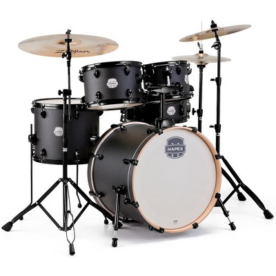 Mapex Storm Fusion 5-Piece Drum Set Deep Black