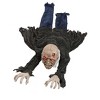 HalloweenCostumes.com  Animated Crawling Zombie Prop, Brown/Red/Brown - 3 of 4