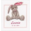 Vervaco Counted Cross Stitch Kit 7.5"X8.5"-Cute Bunny Record On Aida - 3 of 3