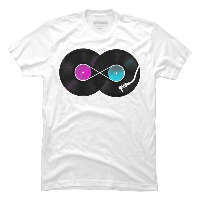 Men's Design By Humans Nonstop Music By clingcling T-Shirt