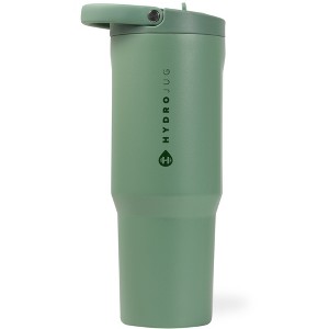 HydroJug Sport - Stainless Steel Tumbler with Straw, Vacuum Insulated, Leakproof Water Bottle, Ergonomic Design, Dishwasher Safe - 1 of 4