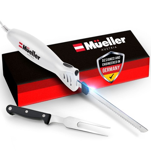 Mueller Ultra-carver Electric Knife, White, 7in Stainless Steel Blade :  Target