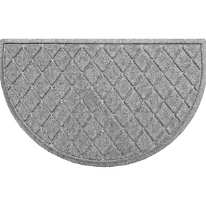 WaterHog 2'x3'3" Argyle Indoor/Outdoor Half Round Door Mat - 1 of 4