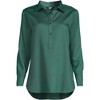 Lands' End Women's TENCEL Fibers Twill Popover Shirt - 3 of 3