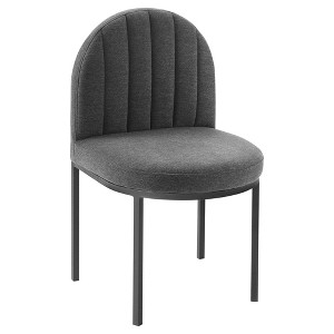 Modway Isla Channel Tufted Upholstered Fabric Dining Side Chair - 1 of 4