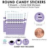 Big Dot of Happiness Dental School Grad - Dentistry and Hygienist Graduation Party Small Round Candy Stickers - Party Favor Labels - 324 Count - 3 of 4