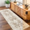 Machine Washable Area Rug for Bedroom Foldable Ultra Thin Low Pile Carpet Non Slip Indoor Floor Cover - 2 of 4