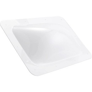 Hike Crew RV Skylight - RV Skylight Replacement Cover, 18” x 26” Fits Most RV Openings, White - 1 of 4