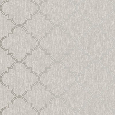 Silk Sparkle Trellis Neutral Wallpaper