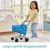 Kidoozie Just Imagine Shopping Cart Playset Age 2+ Pretend Play Kitchen Food Grocery Cart - 2 of 4
