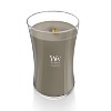 21.5oz Large Hourglass Jar Candle Sand & Driftwood - WoodWick: Soy & Paraffin Blend, Crackling Wick - 2 of 4