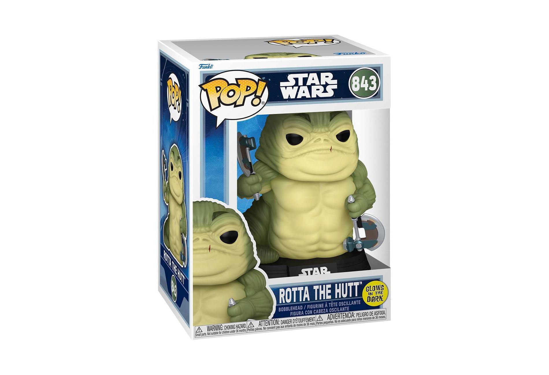Funko POP! Star Wars Rotta The Hutt Bobblehead #843