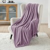 Bedsure | Flannel Blanket Solid 300GSM Soft Fuzzy Plush  Bed Blanket - 2 of 4