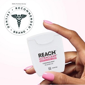 Reach Ultra Clean Gentle Gum Care Woven Floss, Cinnamon Mint, 50 Yd - 1 of 4
