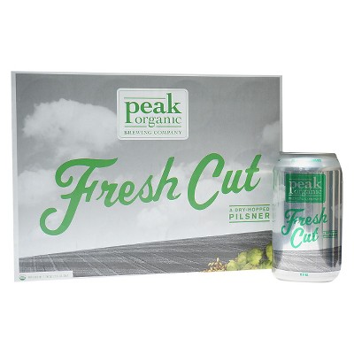 Peak Organic Fresh Cut Pilsner Beer - 12pk/12 fl oz Cans