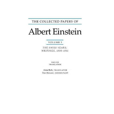 The Collected Papers of Albert Einstein, Volume 3 (English) - (Paperback)