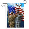 Briarwood Lane Everyday Garden Flag 12x18 For Outdoor America's Heroes Garden Flag Flags For Outside - 2 of 4