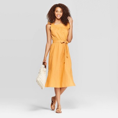 Mustard dress clearance target