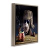 Stupell Industries Moscow Mule Funny Animal Floating Frame Canvas Art - 2 of 4