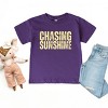 The Juniper Shop Chasing Sunshine Block Distressed Toddler Short Sleeve Tee - 3 of 4