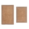 Home Weavers Luxury Collection 100% Cotton Tufted Bathroom Rug Set, Non-Slip Latex Bath Rug Set - 2 of 4