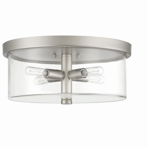 Craftmade Lighting Hailie 4 - Light Flush Mount in  Satin Nickel - 1 of 1
