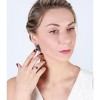 Gemstone Statement Ring for Women Sterling Silver Cz Ginger Lyne Collection - 2 of 4