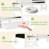 Twin Size House Bed with Ladder and Storage Drawers for Kid Bedroom - 3 of 4