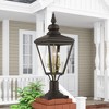 Livex Lighting Adams 3 - Light Post Light in  Bronze/Antique Brass - 2 of 4