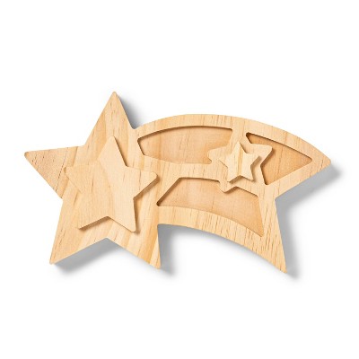 Freestanding Wood Shooting Star - Mondo Llama&#8482;