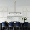 Livex Lighting Glendon 4 - Light Chandelier in  Antique Brass - 3 of 4