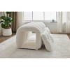 Hyleory Pet-Friendly Convertible Footrest Stool - 2-in-1 Bed Bench & Play Tunnel with 2 Removable Pads - 3 of 4