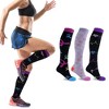 Extreme Fit Compression Socks - Pro Support Stockings hose made for nurses travel pregnancy foot aches running - 3 Pair - 2 of 4