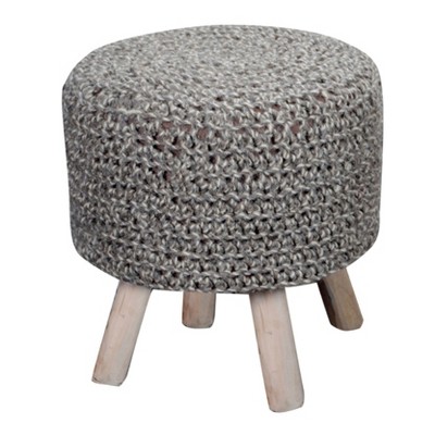 Montana Ottoman Stool - Gray - Christopher Knight Home