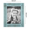 Americanflat Rustic Picture Frame with polished glass - Displays Textured Wood and Polished Glass for Wall and Tabletop - 2 of 4