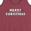 Women's - Winnie the Pooh - Merry Christmas Characters Graphic Racerback Tank - 2 of 4