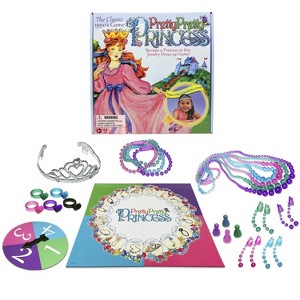 Winning Moves Board Games Pretty, Pretty, Princess with 1990's Artwork USA, Delightful Jewelry Dress-Up Game for 2-4 Players, Ages 5 and Up (1222) - 1 of 3