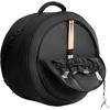 Gibraltar Pro-fit LX Snare Drum Bag - Cross-Cut Zipper 14 x 6.5 in. Black - 4 of 4